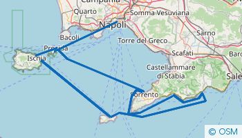 Navigation sur la côte Amalfitaine