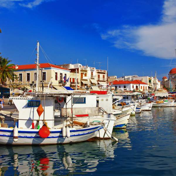 Vieux port d'Egine