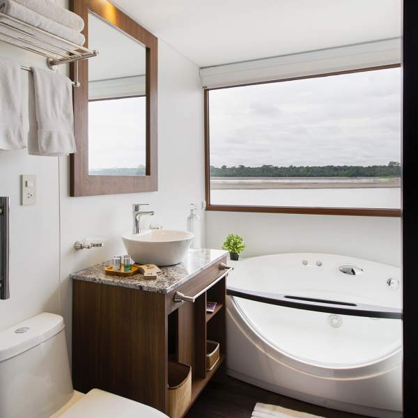 Votre salle de bain en chambre deluxe