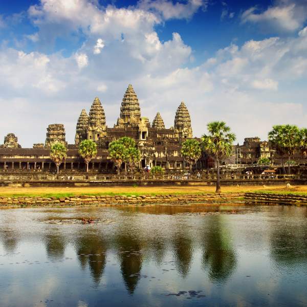 Le mythique temple d'Angkor