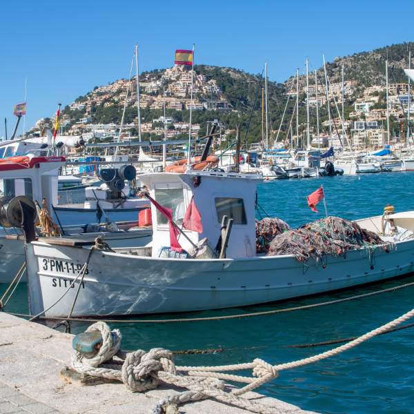 Le charmant petit port d'Andratx