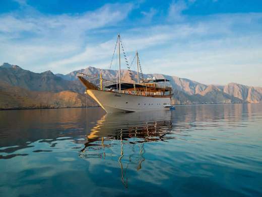 Oman & le détroit d'Ormuz en yacht de luxe