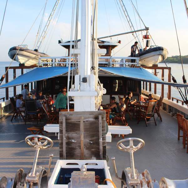 Partagez des moments conviviaux avec vos compagnons de voyage