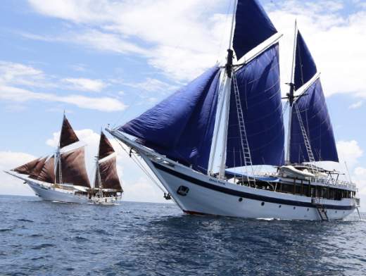 Explorez l'Indonésie en voilier traditionnel