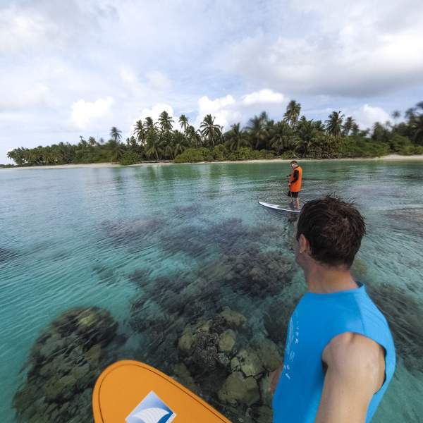 Sortez les pagaies et partez explorer l'atoll d'Huvadhoo