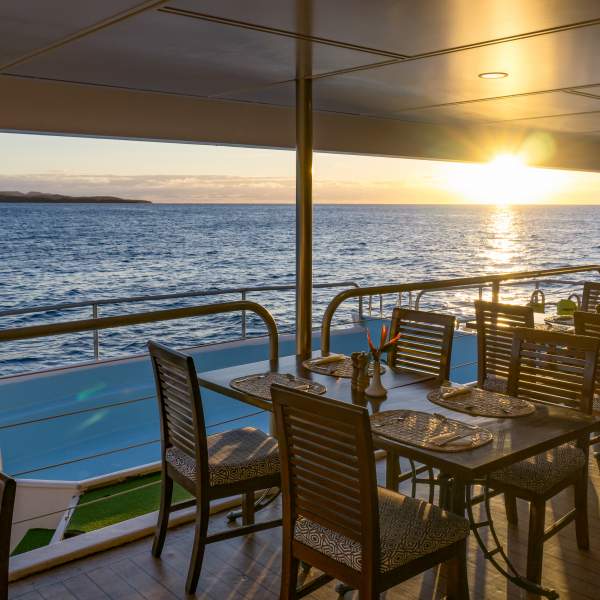 Admirez les couchers de soleil depuis la terrasse
