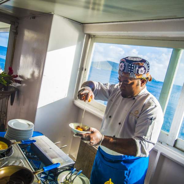 Prêts à déguster la cuisine du chef ?