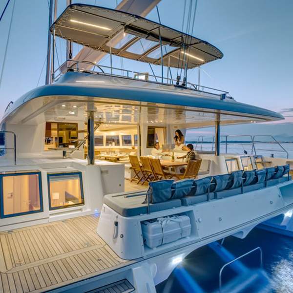 Un catamaran à la fois performant et moderne