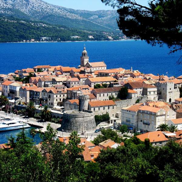 Korcula, une ville au passé riche et mouvementé