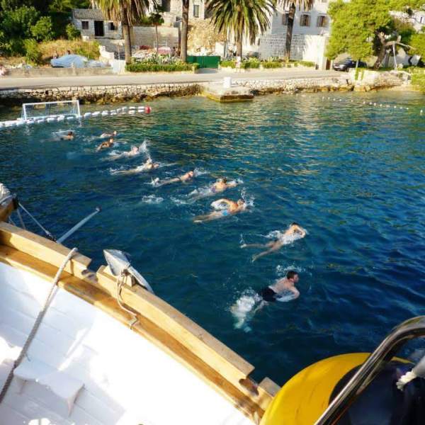 Détente et baignade au programme !