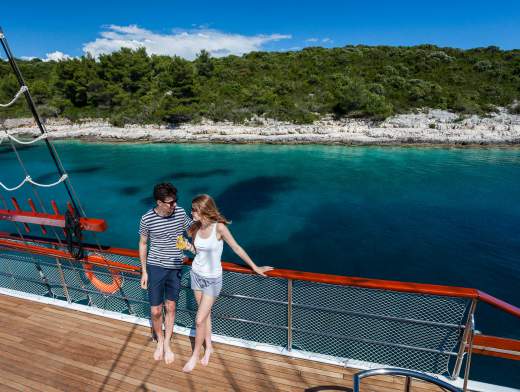 La plus belle Goélette privatisée en Croatie