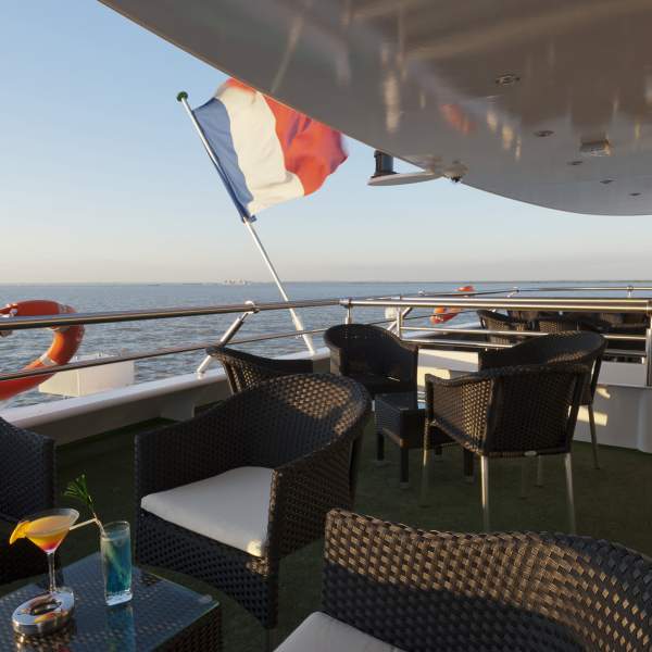Profitez du paysage sur la Gironde