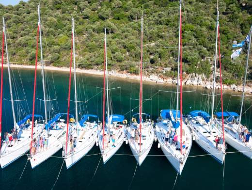 Croisière en flottille en Grèce
