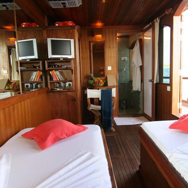 La cabine twin sur Stella 1