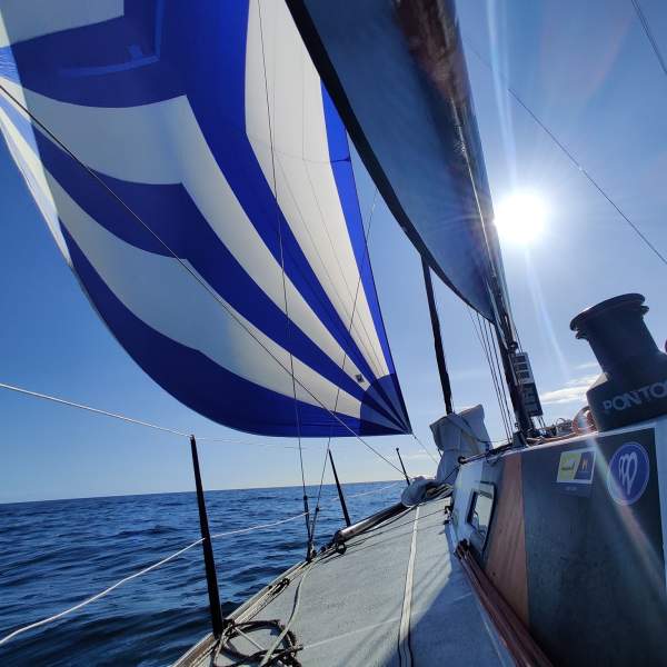 Une descente sous spi
