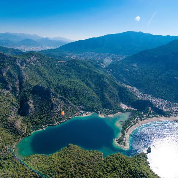La jolie baie d'Oludeniz