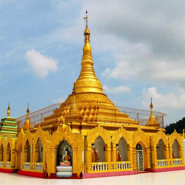 Le temple de Kawthaung