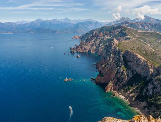 Croisière privatisée au nord de la Corse