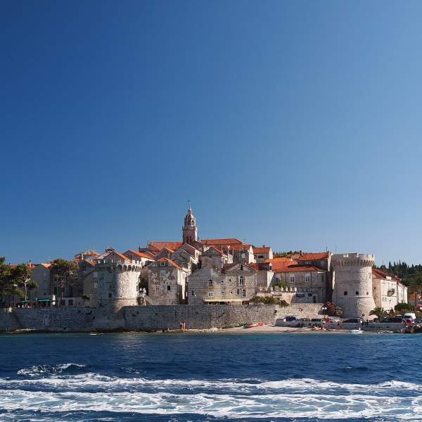 Cap vers Korcula