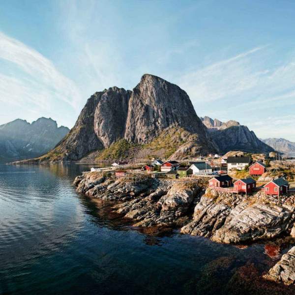 Vue de Hamnoy dans les îles Lofoten