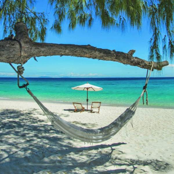 Détente à Nosy Tsarabanjina