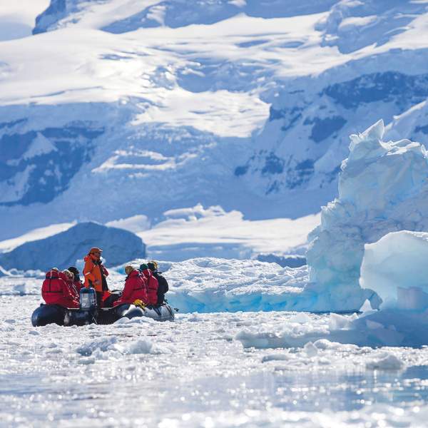 Excursion en zodiac