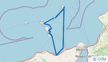Navigation dans les Iles Eoliennes