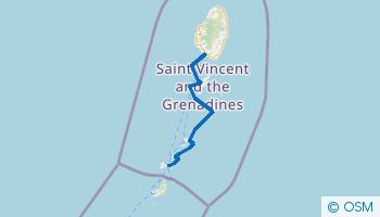 Itinéraire dans les Grenadines