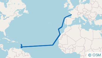 Route Transatlantik