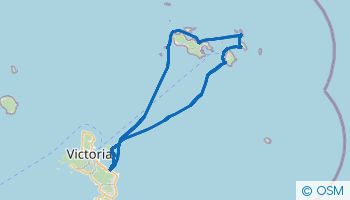 Itinéraire de navigation de 7 jours aux Seychelles