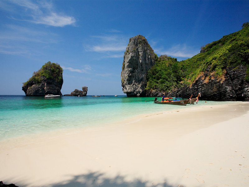 de Krabi à Koh Phi Phi (17 milles)